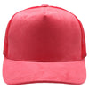 PB283M 5-Panel Suede Meshback Snapback [Red]