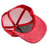 PB283M 5-Panel Suede Meshback Snapback [Red]
