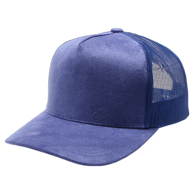 PB283M 5-Panel Suede Meshback Snapback [Royal]