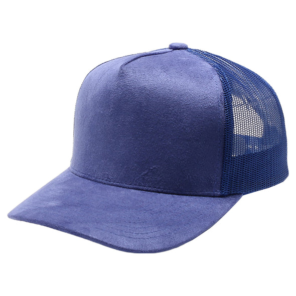 PB283M 5-Panel Suede Meshback Snapback [Royal]