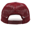 PB283M 5-Panel Suede Meshback Snapback [Burgundy]