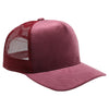 PB283M 5-Panel Suede Meshback Snapback [Burgundy]