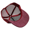 PB283M 5-Panel Suede Meshback Snapback [Burgundy]