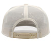 PB283M 5-Panel Suede Meshback Snapback [Cream]