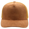 PB283M 5-Panel Suede Meshback Snapback [Brown]