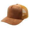 PB283M 5-Panel Suede Meshback Snapback [Brown]