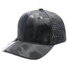 PB270TX Shiny Camo Perforated Texas Flag Embroidery Visor [D.Gray]