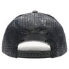 PB270TX Shiny Camo Perforated Texas Flag Embroidery Visor [D.Gray]