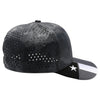 PB270TX Shiny Camo Perforated Texas Flag Embroidery Visor [D.Gray]