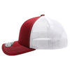 PB222J Pit Bull Cambridge Junior Trucker Hat [Burgundy/White]