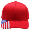 PB208 Blank Tactical Operator Hats Wholesale [Red]
