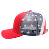 PB224 Blank Tactical Operator Trucker Hats Wholesale [Red]