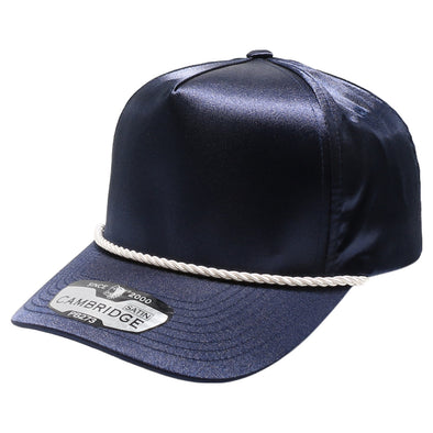 PB273 5-Panel Rope Satin Structured [Navy]