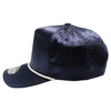 PB273 5-Panel Rope Satin Structured [Navy]