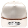PB273 5-Panel Rope Satin Structured [Cream]
