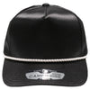 PB273 5-Panel Rope Satin Structured [Black]