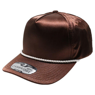 PB273 5-Panel Rope Satin Structured [Brown]