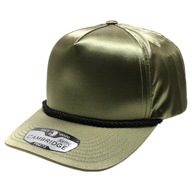 PB273 5-Panel Rope Satin Structured [Olive]