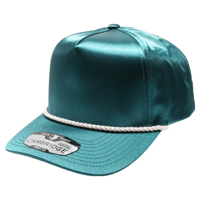 PB273 5-Panel Rope Satin Structured [Teal]