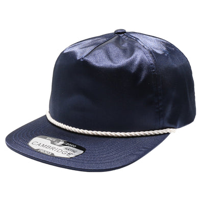 PB303 5-Panel Rope Satin Unstructured [Navy]