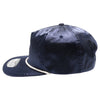 PB303 5-Panel Rope Satin Unstructured [Navy]