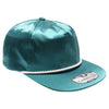 PB303 5-Panel Rope Satin Unstructured [Teal]