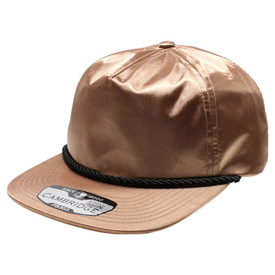 PB303 5-Panel Rope Satin Unstructured [Coyote Brown]