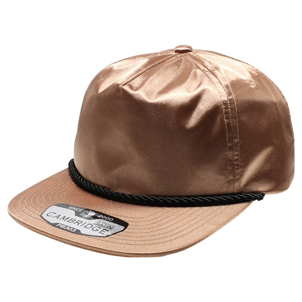 PB303 5-Panel Rope Satin Unstructured [Coyote Brown]