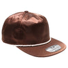 PB303 5-Panel Rope Satin Unstructured [Brown]