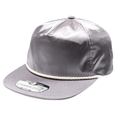 PB303 5-Panel Rope Satin Unstructured [D.Gray]
