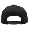 PB283 5-Panel Suede Snapback [Black/Red]