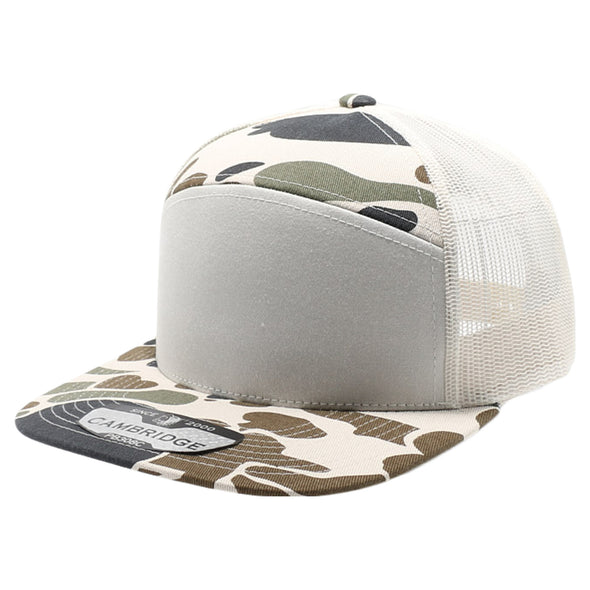 PB308C Old School Camper Snapback [Cream]