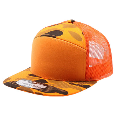 PB308C Old School Camper Snapback [Orange]