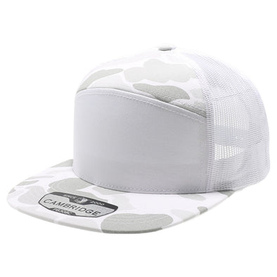 PB308C Old School Camper Snapback [White]