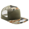PB308C Old School Camper Snapback [Olive]