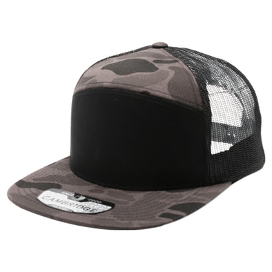 PB308C Old School Camper Snapback [Black]