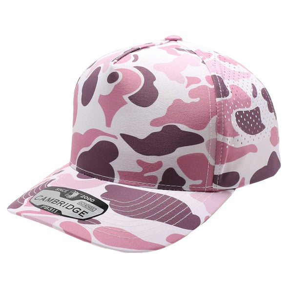 PB311C Old School Camo Perforated [L.Pink]