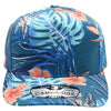 PB311F Five Panel Flower Perforated [Teal]