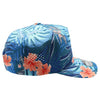 PB311F Five Panel Flower Perforated [Teal]