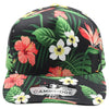 PB311F Five Panel Flower Perforated [Black-2]