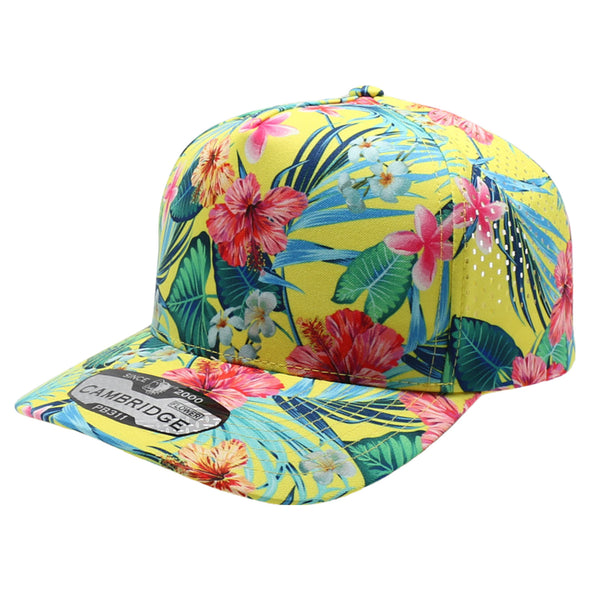 PB311F Five Panel Flower Perforated [Yellow]