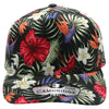 PB311F Five Panel Flower Perforated [Black-1]