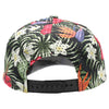PB311F Five Panel Flower Perforated [Black-1]