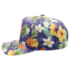 PB311F Five Panel Flower Perforated [Purple]