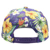 PB311F Five Panel Flower Perforated [Purple]
