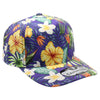 PB311F Five Panel Flower Perforated [Purple]