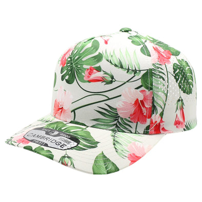 PB311F Five Panel Flower Perforated [Ivory]