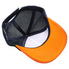 HC2260 6-Panel Plain Micro Mesh [White/Navy/Orange]