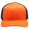 HC2260 6-Panel Plain Micro Mesh [Orange/Navy]