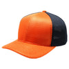 HC2260 6-Panel Plain Micro Mesh [Orange/Navy]